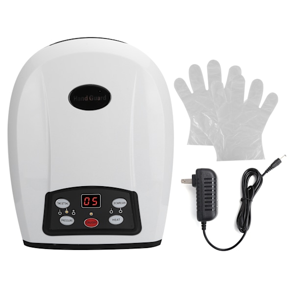 Elektrisk handmassager, akupunkturpunktmassager för handflator, lindrar trötthet och ömhet, handvård, 100 V-240 V US-kontakt