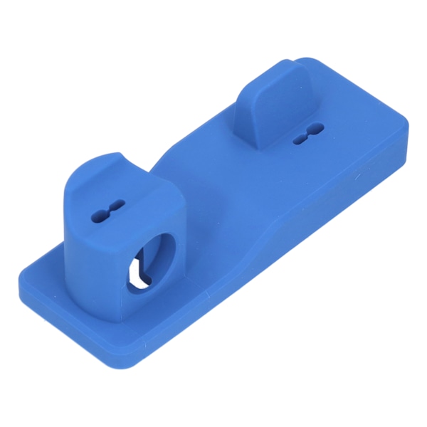 3 i 1 Silikon Ladestasjon Stativ Skrivebords Ladestasjon for IPhone 11 Pro for IOS Watch 6 Blå