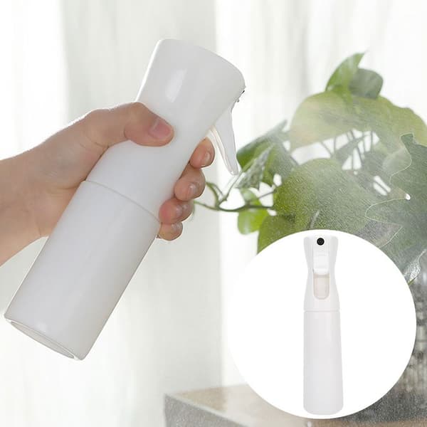 300 ml hvid hårsprayflaske - hårmist til salon og makeup