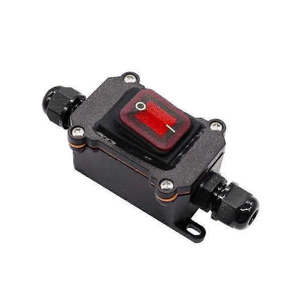 IP67 Vandtæt Inline Switch 12V DC 20A Høj Strøm Vandtæt Switch