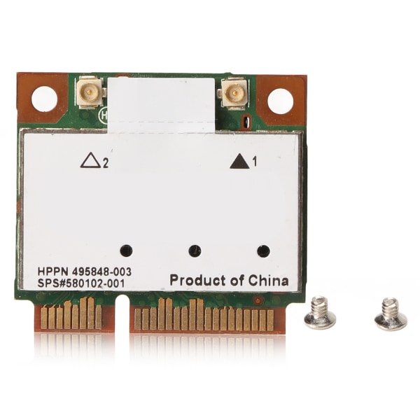 Mini PCIE WiFi-kort Dual Band 2,4G 5G 300Mbps trådløst Internett-kort for WIN XP for WIN7 32 64 for WIN8 32 64 for OS X
