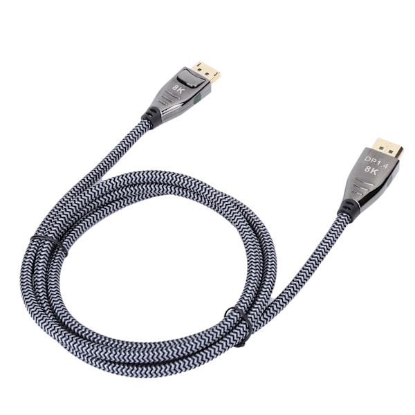 A0301 DP1.4 Versjon 8K ved 60Hz Kabel Høydefinisjonsadapterkabel med lys for PC-datamaskin DP‑8K‑1.5 meter