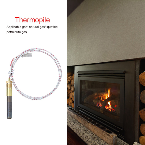 36\" Termoelementti Generaattori Korkealaatuinen Kaasu Takka Liesi Lämmitin Termoelementti Tarvikkeet