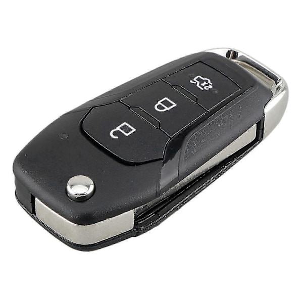 Smart bilnøkkel fjernkontroll 3 knapper 433MHz 49chip Passer kompatibel med KA+ Modeo Glaxy S-Max 2014 2015 2016 DS7T-15K601-B