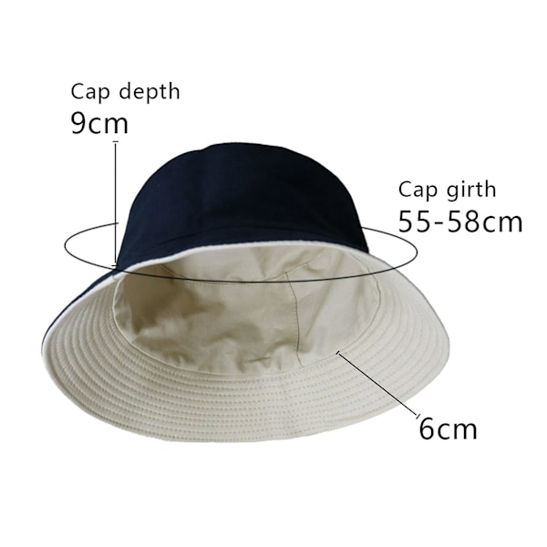 Damernas Bucket Hat med Bred Brätte Sommar Solhatt för Tonåringar Flickor Fiskare Keps