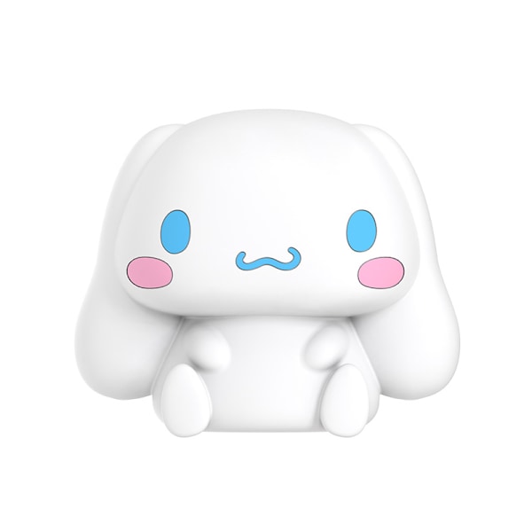 Cinnamoroll Mini Nattlys Søt Tegneserie Trykkontroll Øyebeskyttelse Myk Belysning Silikon Barnelys