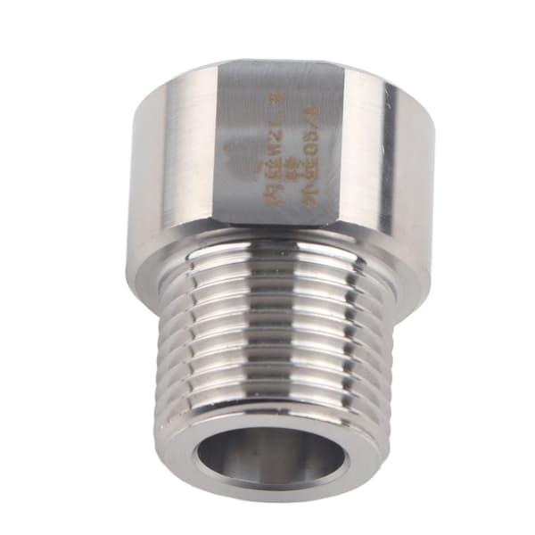 CO2 Regulator Adapter Cylinder Connector Converter til Akvarium Fisketank (W21.8 til G5/8)