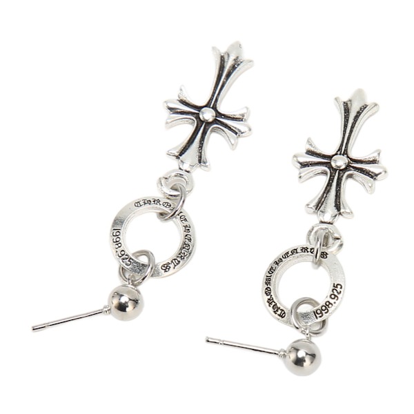 Korsørring Hypoallergen Minimalistisk Kors Dangle Drop Øreringe til Kvinder Daglig Brug