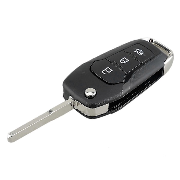 Smart bilnøkkel fjernkontroll 3 knapper 433MHz 49chip Passer kompatibel med KA+ Modeo Glaxy S-Max 2014 2015 2016 DS7T-15K601-B