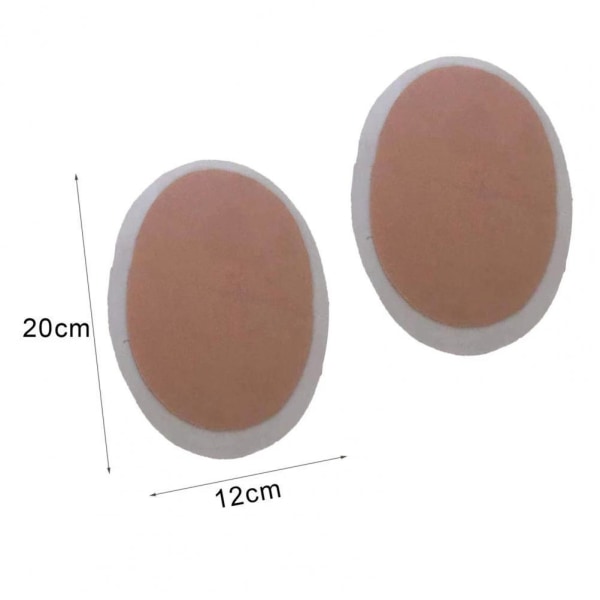 1 pari hiki-reiden teippiä kesällä Unisex Invisible Body -kitkatyynyjä ulkokäyttöön