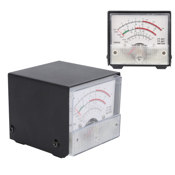 BYS459‑1500 SWR Power Meter Bärbar Effektmätare Effektmätare Strömförbrukningsmonitor Mätverktyg
