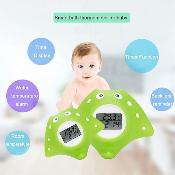 Baby Badetermometer - Opgraderet Sensor til Præcis og Sikker Babybadetemperatur