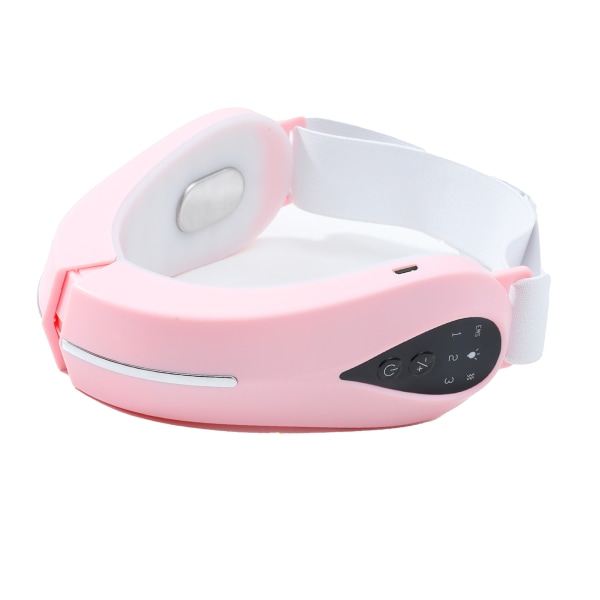 V Face Shaping Massager Bluetooth Fjärrkontroll Double Chin Reducer Smart Face Lifting Machine for Home Pink