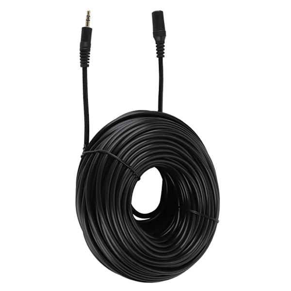 3,5 mm han- til hun-lydforlængerkabel Jack Aux-kabel til smartphone hovedtelefoner Stereo 30m
