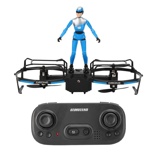 E020 2-akslet RC Stunt Paraglider Drone Højde Hold Mode Drone Quadcopter Blå