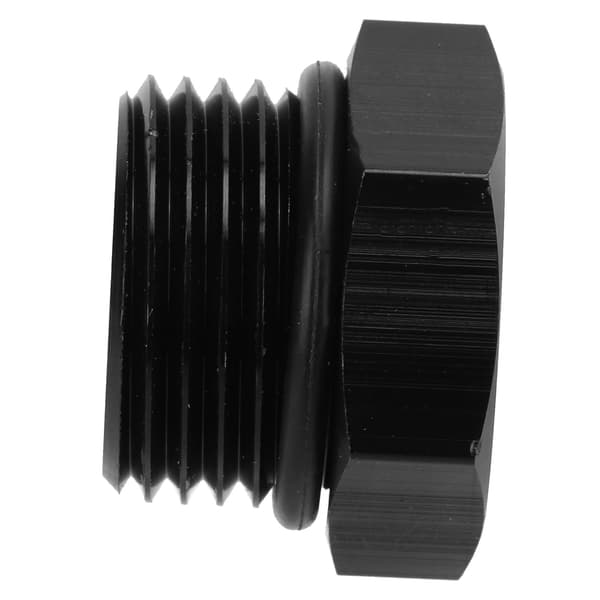Blokeringsprop Fitting Adapter Han Hex Stål Universal 4000PSI Sort til Køretøj AN10