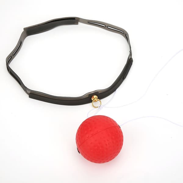 3-pack Silikagel Fight Ball Reflex Boxning React Träning Boxare Speed Punch med Huvudband