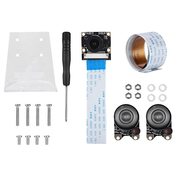 Nattsynskameramodul Kameralinssett For Raspberry Pi 3B+/3B/2B/B+/ZERO 1.3/ZERO W