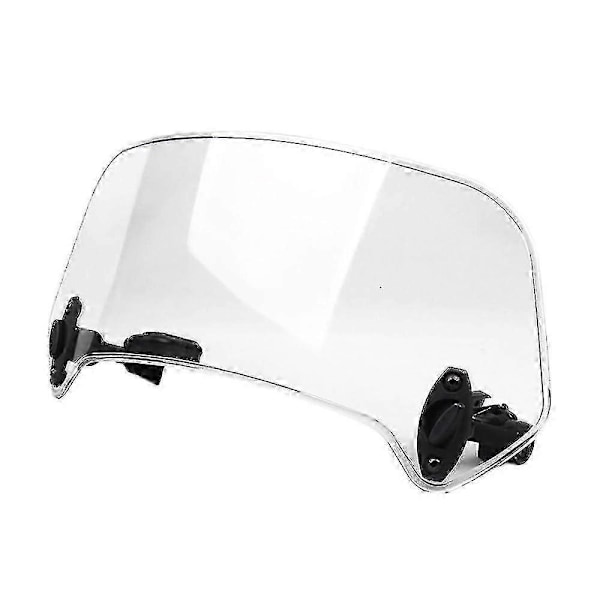 Transparent Färgad Universal Motorcykel Justerbar Vindruta Förlängning Vindskydd Spoiler Deflektor