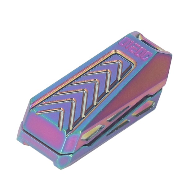 Slider Fidget Legetøj Bærbart Kompakt Rustfrit Stål Ergonomisk Stress Relief Push Slider til Voksne Farverig