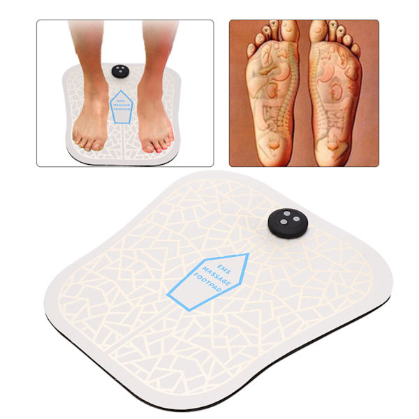 Justerbar EMS fodmassagepude Muskelstimulatorpudemassager