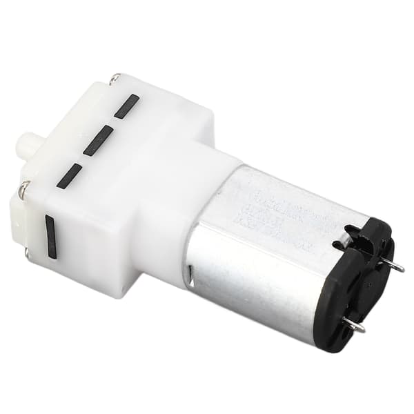 Mikroluftpump DC 6V Lågbrus Mini Vakuumpump Uppblåsningspump för Maskinutrustning