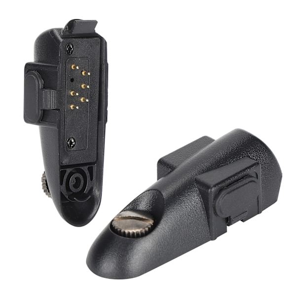 Ljudadapter 2-stiftskontakt 3,5 mm/2,5 mm omvandlare kompatibel för Motorola GP328 GP340 PTX760 Pro 5150