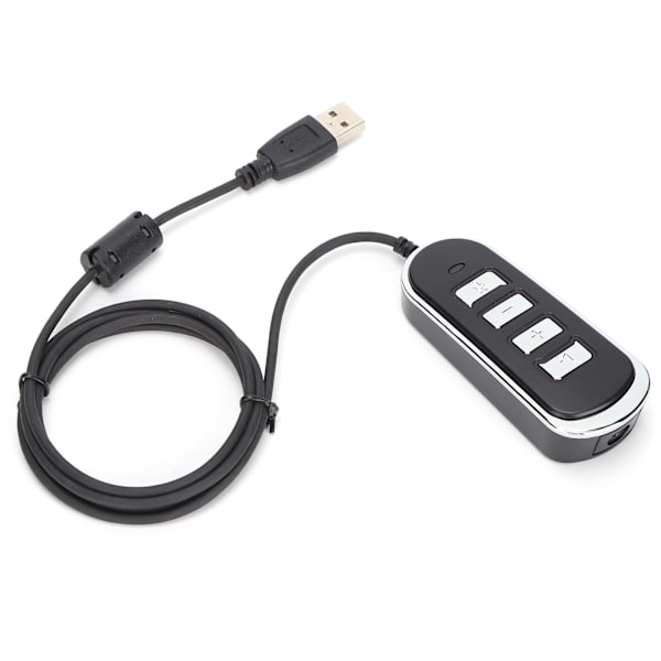 Adapter for kundesenterhodesett, kablet 3,5 mm hunn til USB hann