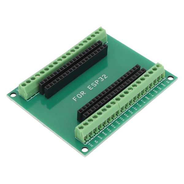 2 kpl ESP32-laajennuslevy 38-pinninen 2-in-1 kaksoisytimen suoritin Pieni virrankulutus Langaton WiFi Bluetooth -kehityslevy