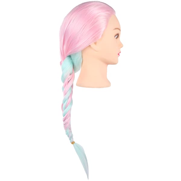 Hår Mannequin Hode Kvinnelig Kosmetologi Hårstyling Trening Øvelse Mannequin Hode