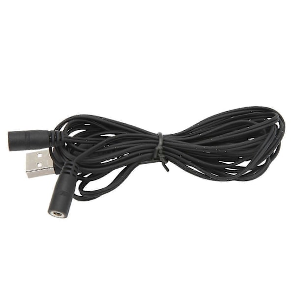 2 stk. Elektriske opvarmede indlægssåler Smart 3 gear Temperaturjustering Varme Åndbare USB Varme Støvle Indlægssåler Sort 37?38