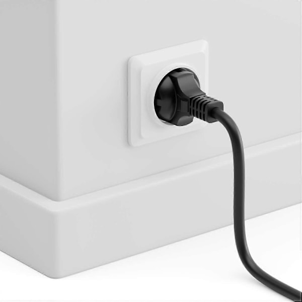 1,8 m Strømkabel Netledning Strømkabel Beskyttelseskontakt F Type (CEE 7/4) til Kold Plug Kobling C13 Stik PC Computer Skærm Printer Ledningsnet