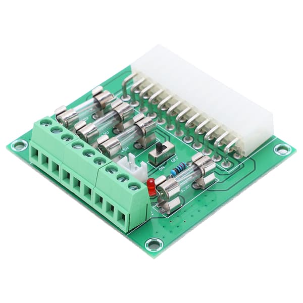 ATX strømkort datamaskin strømadaptermodul 20Pin 24Pin for datamaskin benktopp stasjonær