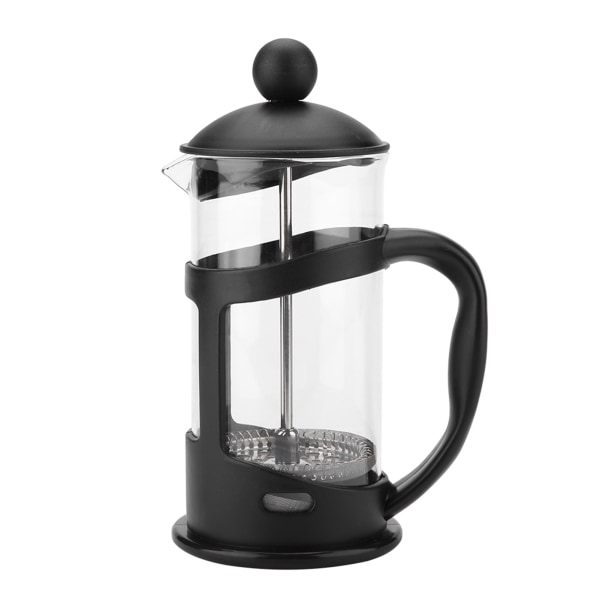 Bärbar kaffekanna i glas i rostfritt stål Fransk pressmaskin Hemmakontoret Te Kaffekanna (600 ml)