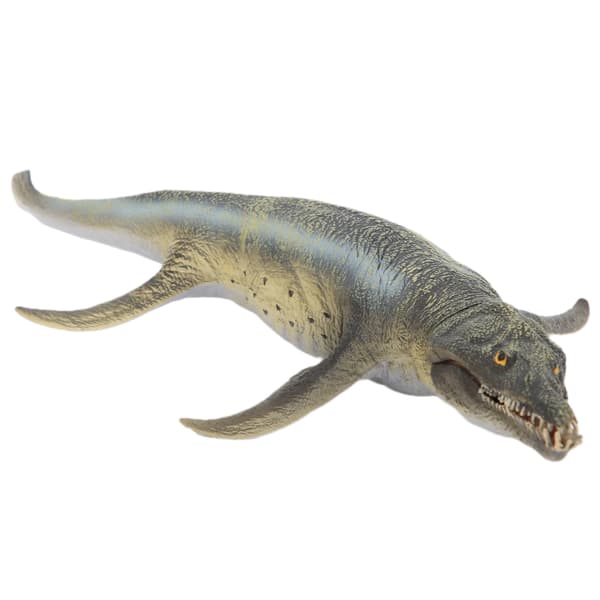 Simuleringsmodel af gul Kronosaurus-dinosaur, pædagogisk dinosaurmodellegetøj til børn, gul Kronosaurus-dinosaurmodel
