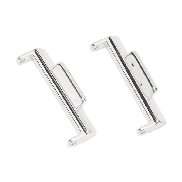 2 stk. urremstik 22 mm metal urremstik tilbehørsdel til FIT 2 sølv