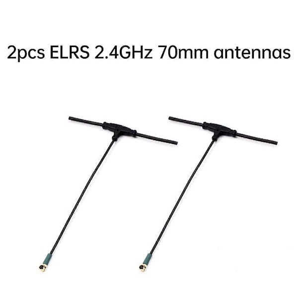 2 ST ELRS 2,4 GHz-antenner 70 mm höghastighetsöverföringsantenner B