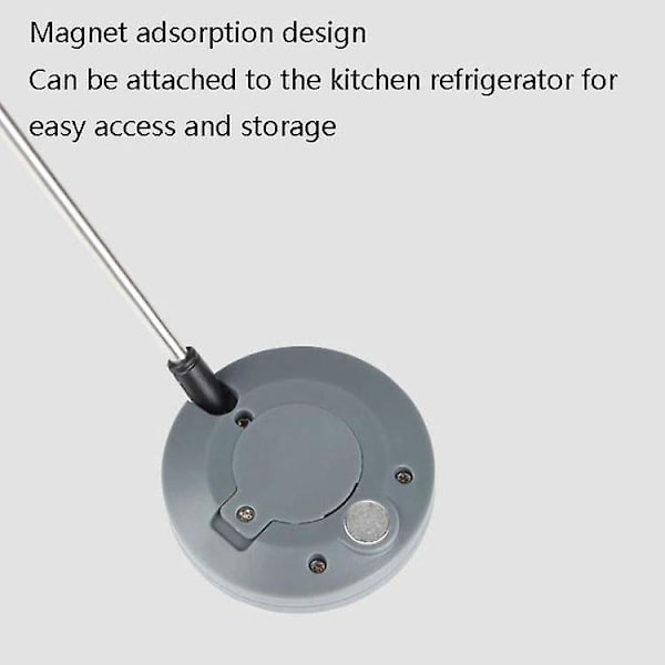 Lonicera Digitalt Termometer med Rask Avlesning, Vanntett, Lang Sonde for Matlaging, Baking, Vann, Godteri Temperatur