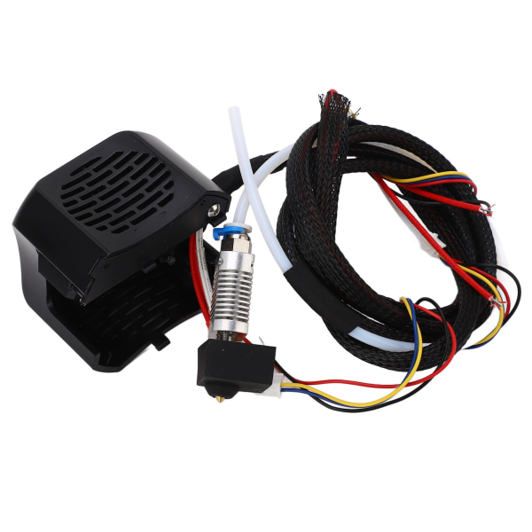 Fuld Hotend Kit 3D-printer Tilbehør Hot End Kit med Dobbelt Blæsere til Ender 3 V2 DC24V