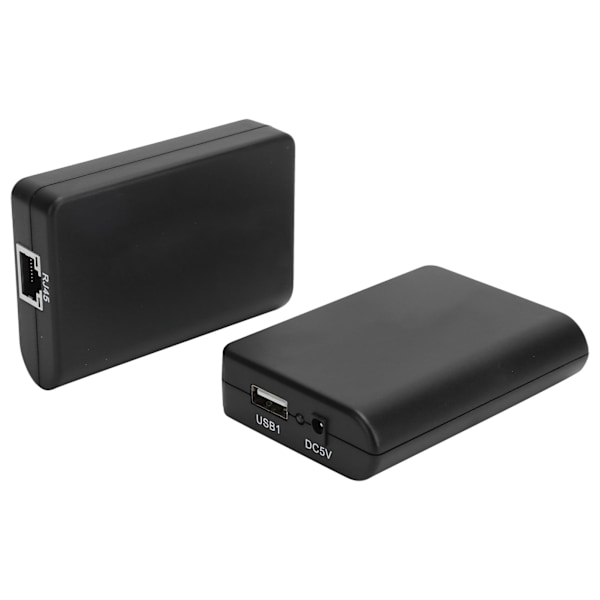 Nettverksutvider for RJ45 T568b 480mbps Hub Adapter USB2.0 Splitter Box 100-240V 100MEU Plugg