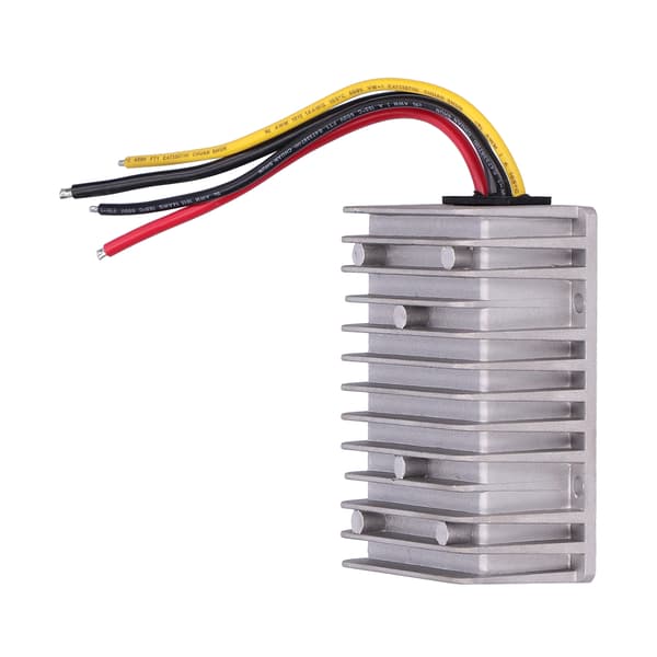 Spenningsomformer IP68 Vanntett Buck Regulator Transformator 8V‑40V til 13.8V 20A 276W