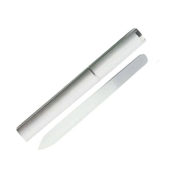 1 stk. Professionel Glas Neglefil Assorterede Farver Dobbeltsidet Transparent Gradient Manicure DIY Skønhedsværktøjer til Kvinder og Piger 1 stk.2