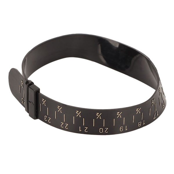 Armband Sizer Gauge 15‑25cm Dual Scale Handledsbälte Mät Plast mätverktyg
