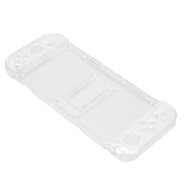 Spelkonsol Skyddsfodral PC Transparent Gamepad Skal med Justerbart Fäste för Switch OLED