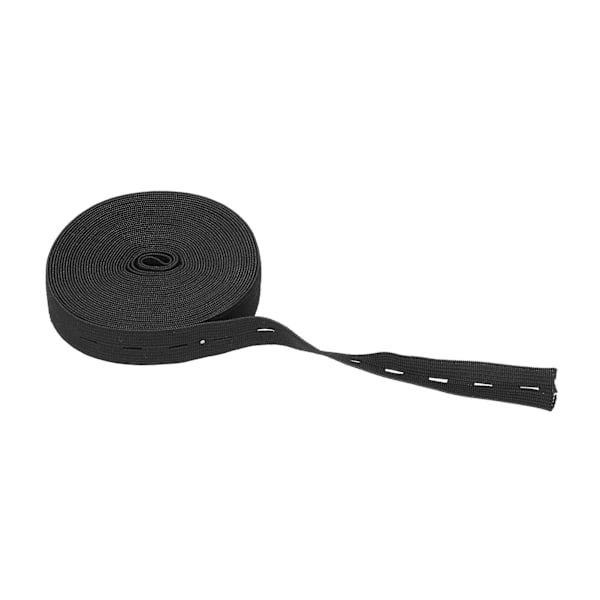 Kuminauha, joustava, kannettava, monikäyttöinen, koti- ja toimistokäyttöön, käytännöllinen, musta
