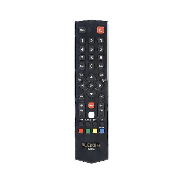 Rc200 Fjärrkontroll För Lcd Smart Tv Rc200 L40s4700fs Fjärrkontroll Ersättning Engelsk Global Modell-B10