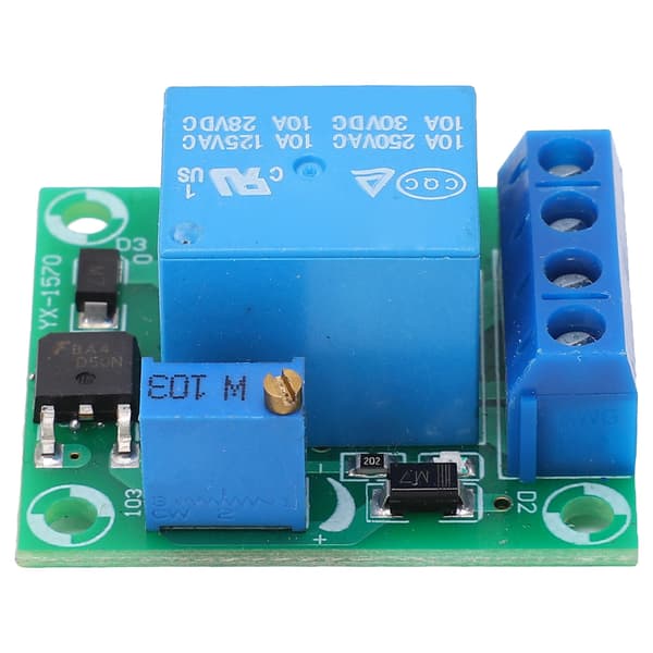 2 st batteriunderspänningsskyddskort PCB lågspänningsavstängningsmodul under 10MA 5V