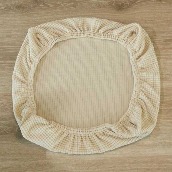 Aftageligt Beige Sædedæksel til Spisebordsstole