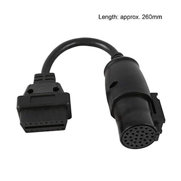 OBD II OBD 2 Komplett set 8 kablar för bilskanner lastbilskablar