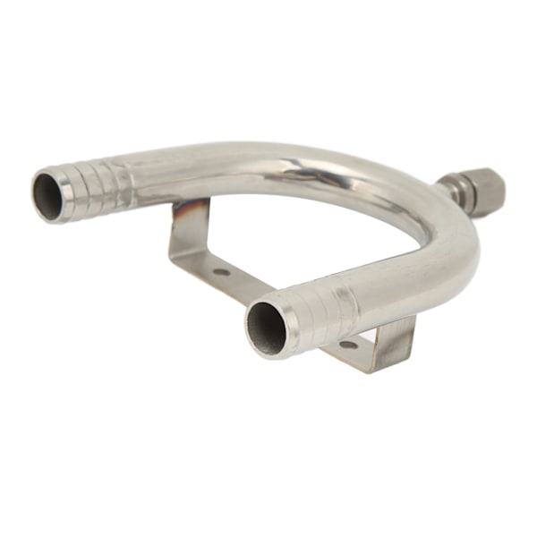 19,6 mm Siphon Ventileret Loop 316 Rustfrit Rustfrit Poleret til Både Yachter RVs